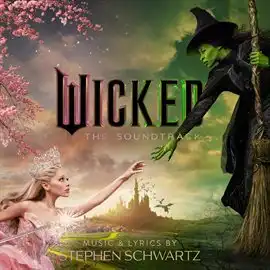 Cover for the "Wicked" soundtrack recording with movie cast